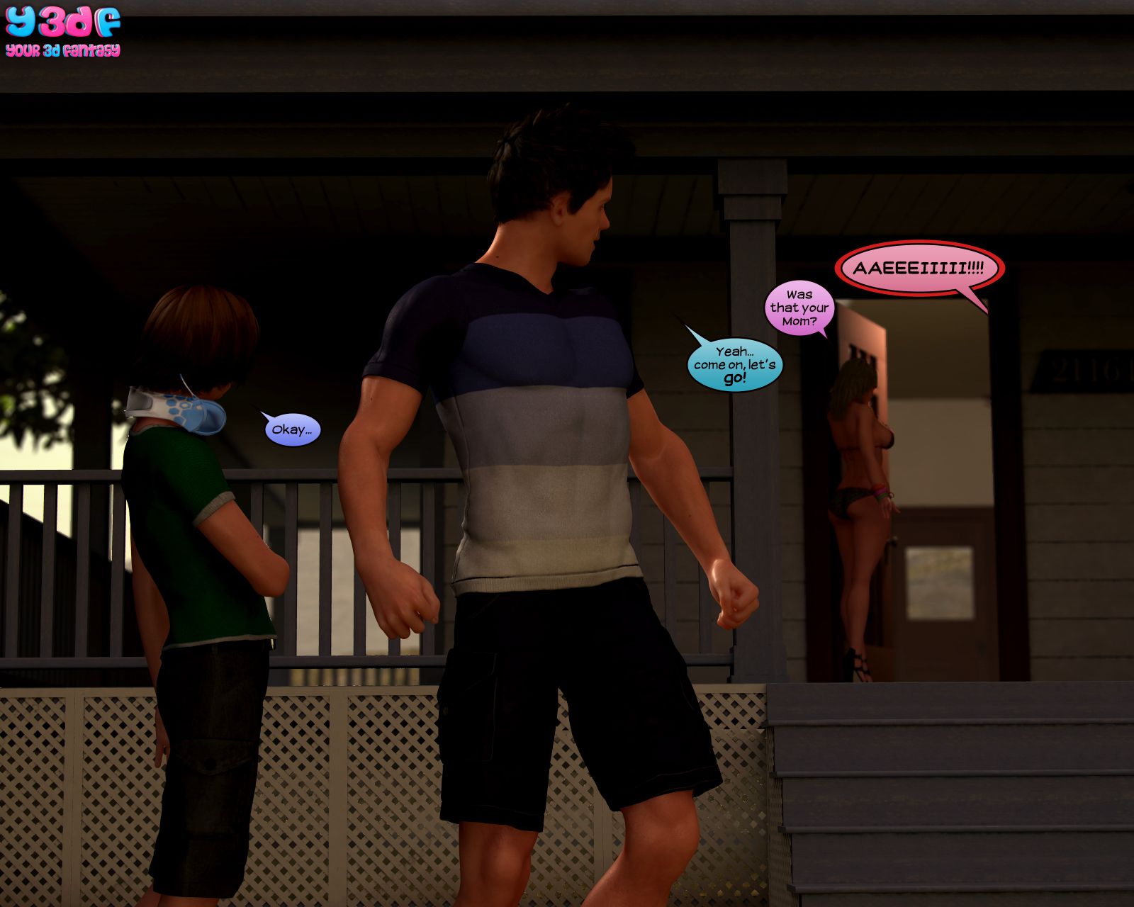Strangers In A Strange Land [Y3DF] 1 . Strangers In A Strange Land  - Chapter 1 [Y3DF] – page 13