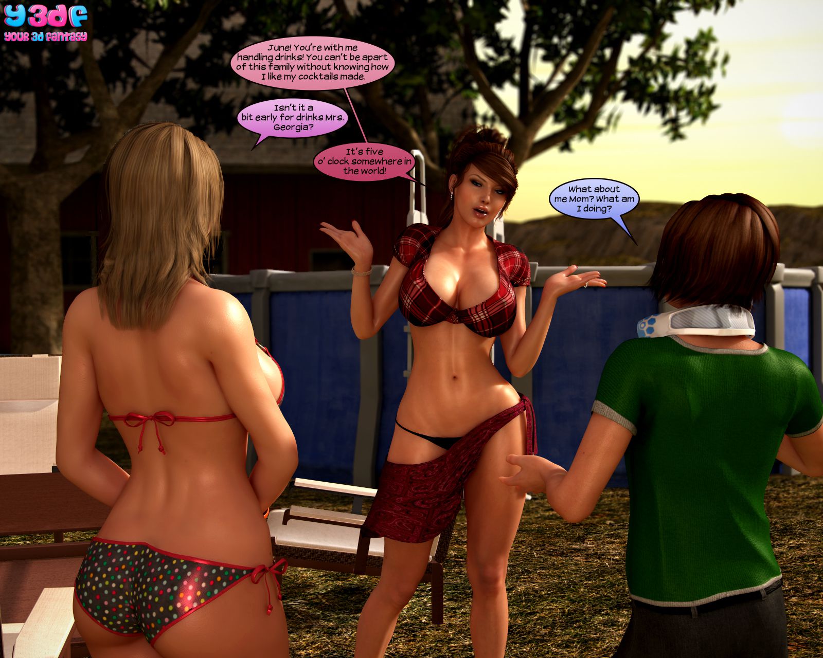 Strangers In A Strange Land [Y3DF] 1 . Strangers In A Strange Land  - Chapter 1 [Y3DF] – page 19