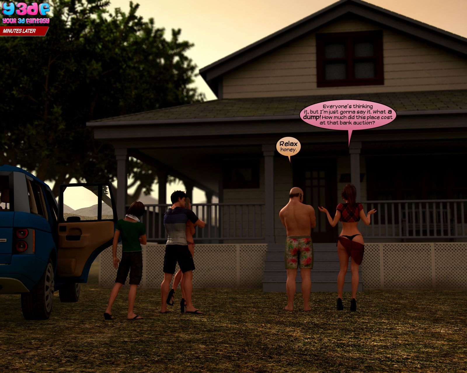 Strangers In A Strange Land [Y3DF] 1 . Strangers In A Strange Land  - Chapter 1 [Y3DF] – page 6