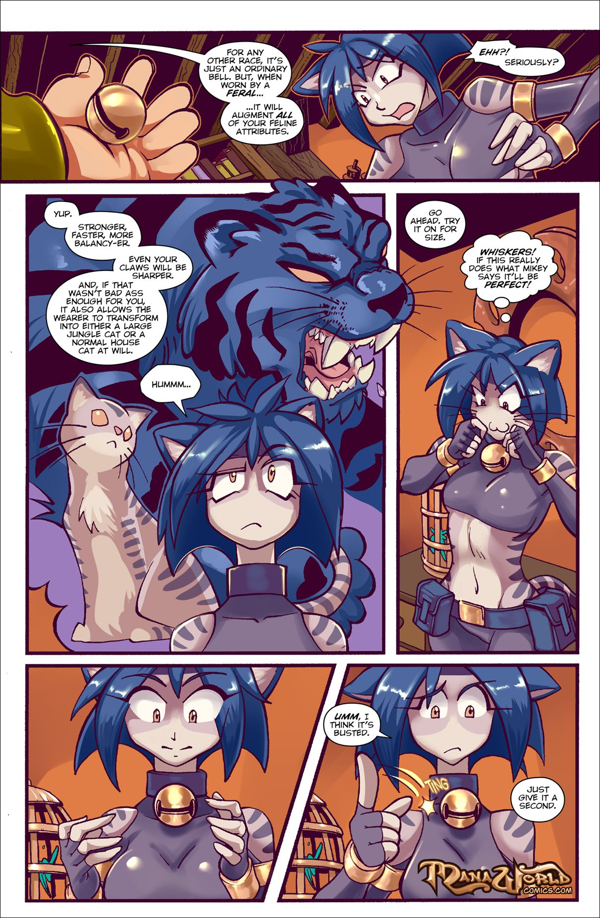Belling The Cat Girl [Mana World] 1 . Belling The Cat Girl  - Chapter 1 [Mana World] – page 3