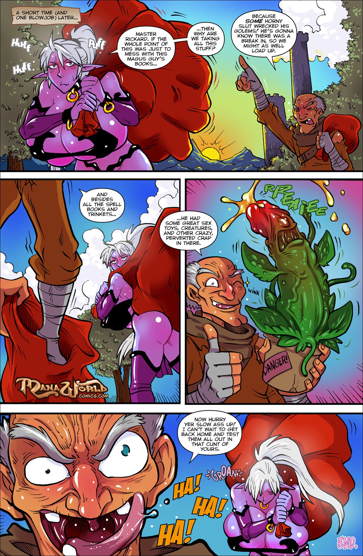 Breaking And Entering [Mana World] 1 . Breaking And Entering - Chapter 1 [Mana World] – page 18