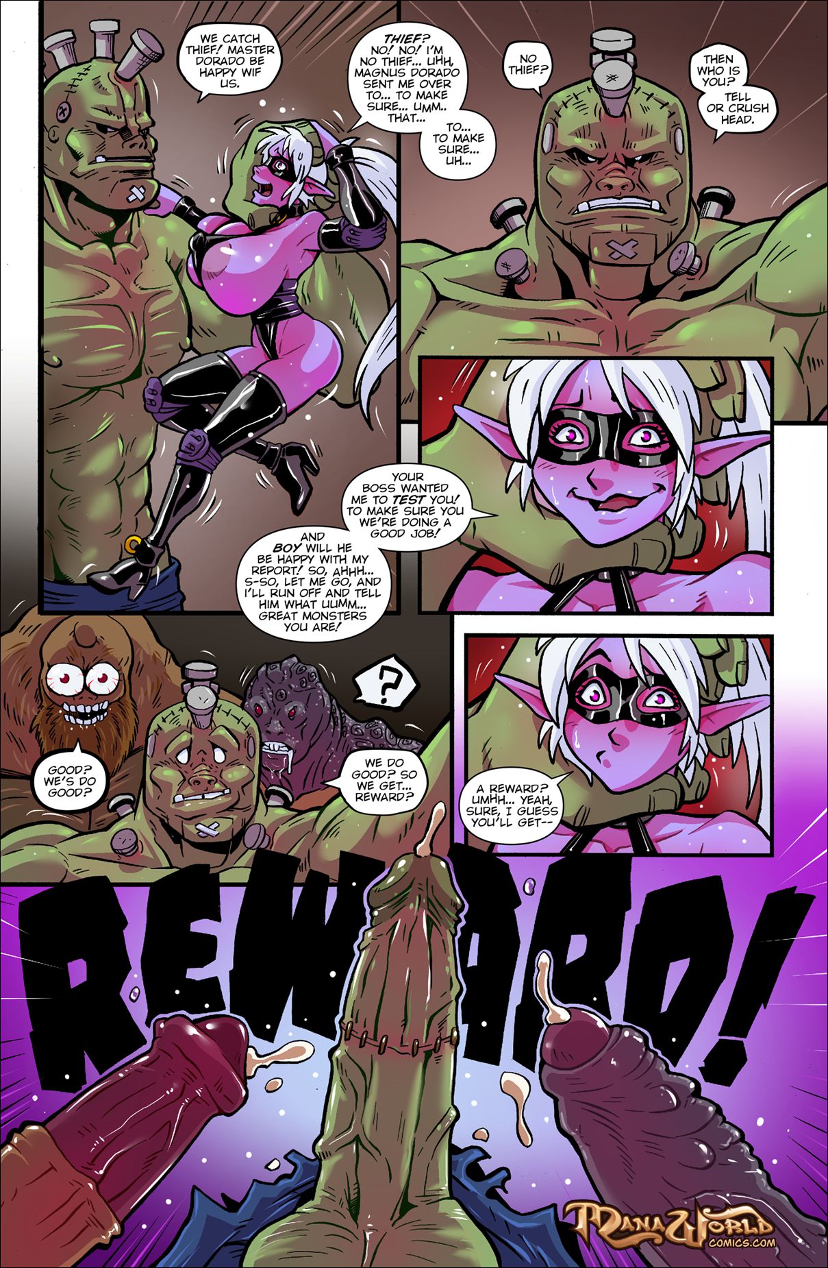 Breaking And Entering [Mana World] 1 . Breaking And Entering - Chapter 1 [Mana World] – page 4