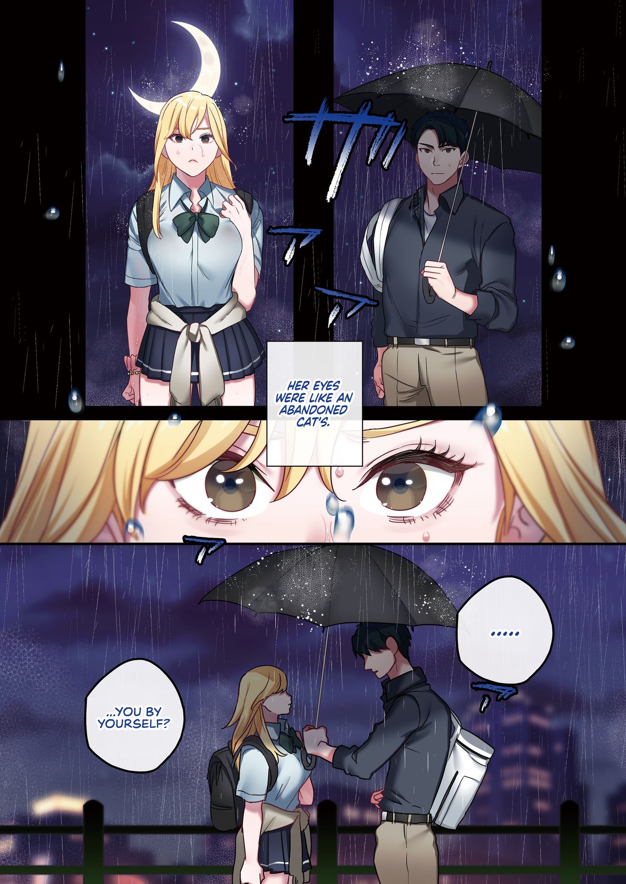 After Relentlessly Cumming Inside A Runaway Gyaru, We Started Living Together As Fuck Buddies [Oniben Katze] 1 . After Relentlessly Cumming Inside A Runaway Gyaru, We Started Living Together As Fuck Buddies - Chapter 1 [Oniben Katze] – page 4