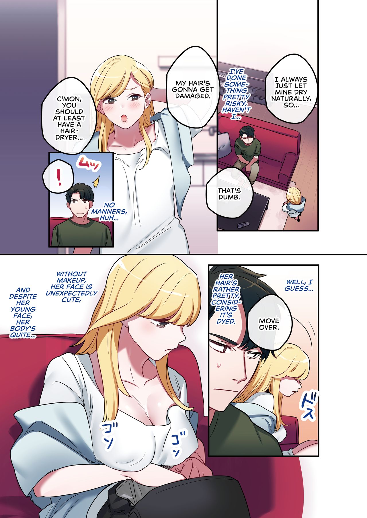 After Relentlessly Cumming Inside A Runaway Gyaru, We Started Living Together As Fuck Buddies [Oniben Katze] 1 . After Relentlessly Cumming Inside A Runaway Gyaru, We Started Living Together As Fuck Buddies - Chapter 1 [Oniben Katze] – page 7
