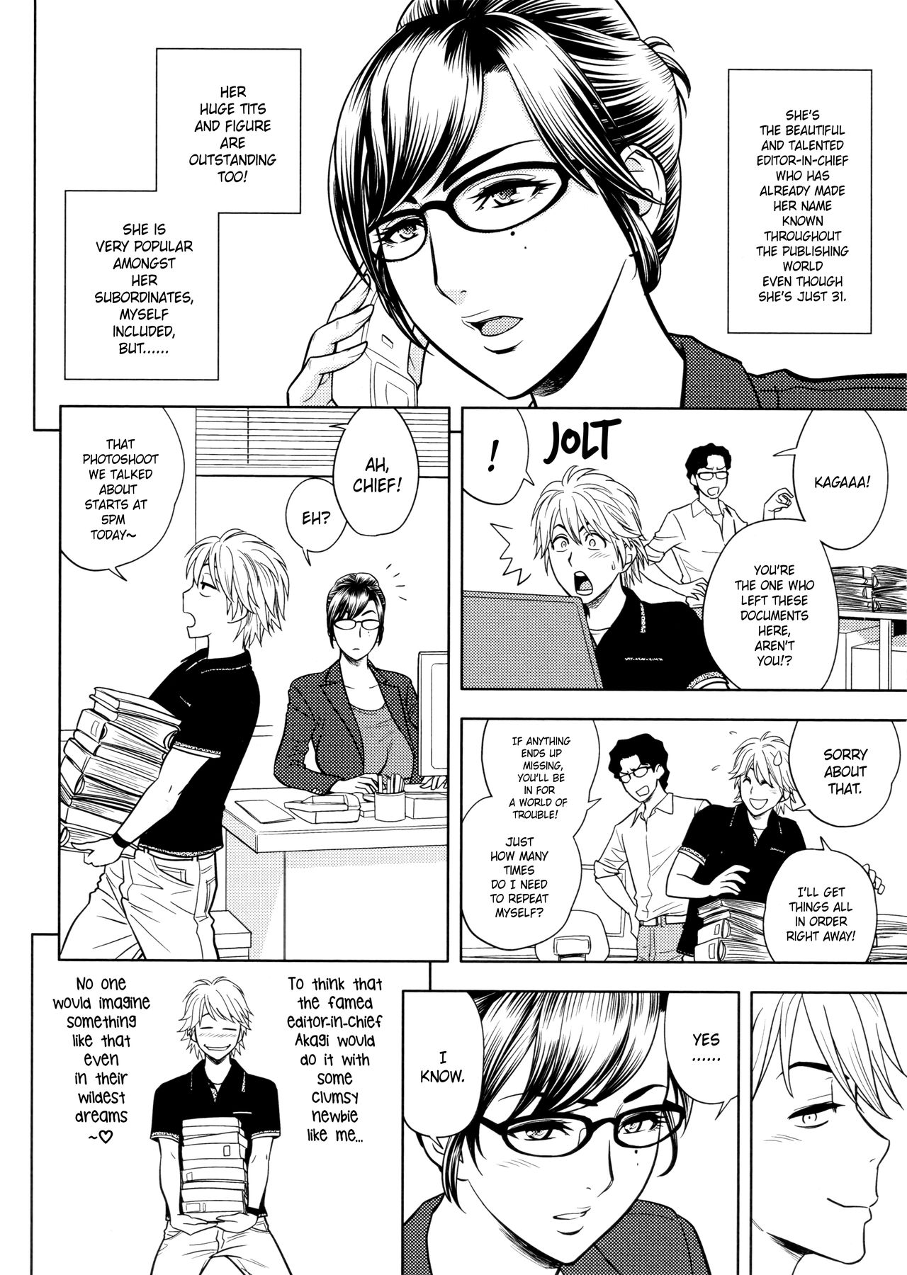 Beautiful Editor-In-Chief’s Secret [Tatsunami Youtoku] 4 . Beautiful Editor-In-Chief's Secret - Secret Encouragement - Chapter 4 [Tatsunami Youtoku] – page 20