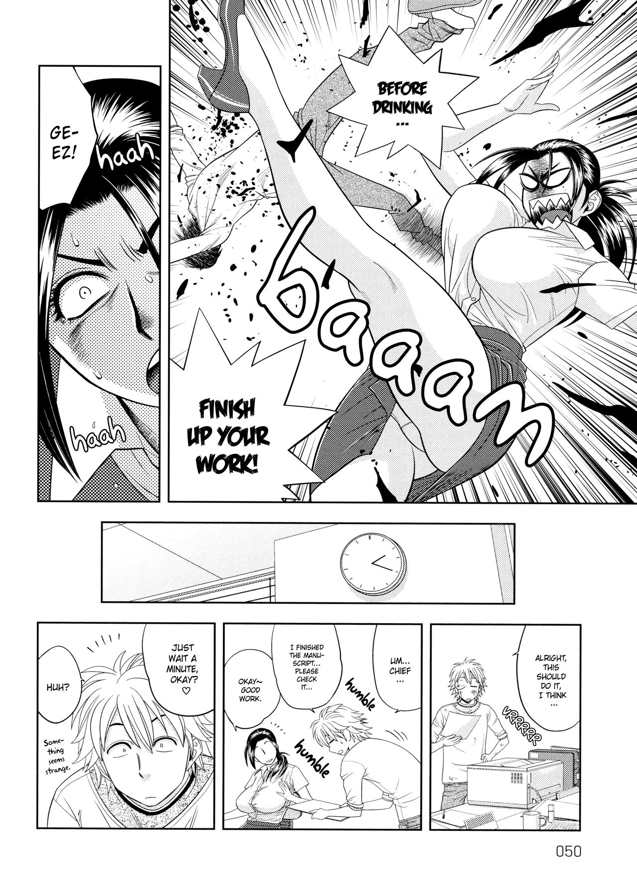 Beautiful Editor-In-Chief’s Secret [Tatsunami Youtoku] 3 . Beautiful Editor-In-Chief's Secret - Secret Overtime - Chapter 3 [Tatsunami Youtoku] – page 6