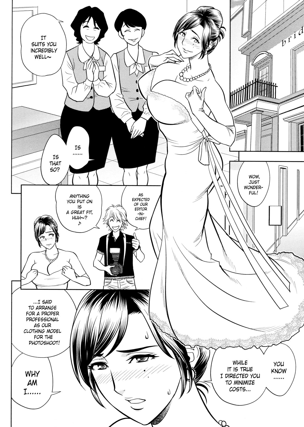 Beautiful Editor-In-Chief’s Secret [Tatsunami Youtoku] 5 . Beautiful Editor-In-Chief's Secret - Wedding Dress - Chapter 5 [Tatsunami Youtoku] – page 2