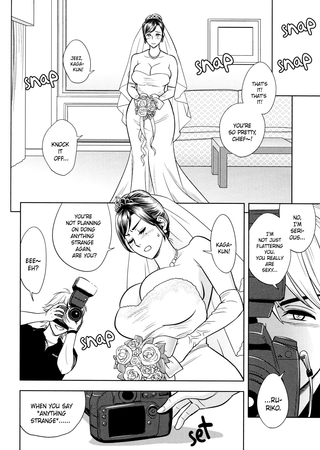Beautiful Editor-In-Chief’s Secret [Tatsunami Youtoku] 5 . Beautiful Editor-In-Chief's Secret - Wedding Dress - Chapter 5 [Tatsunami Youtoku] – page 4