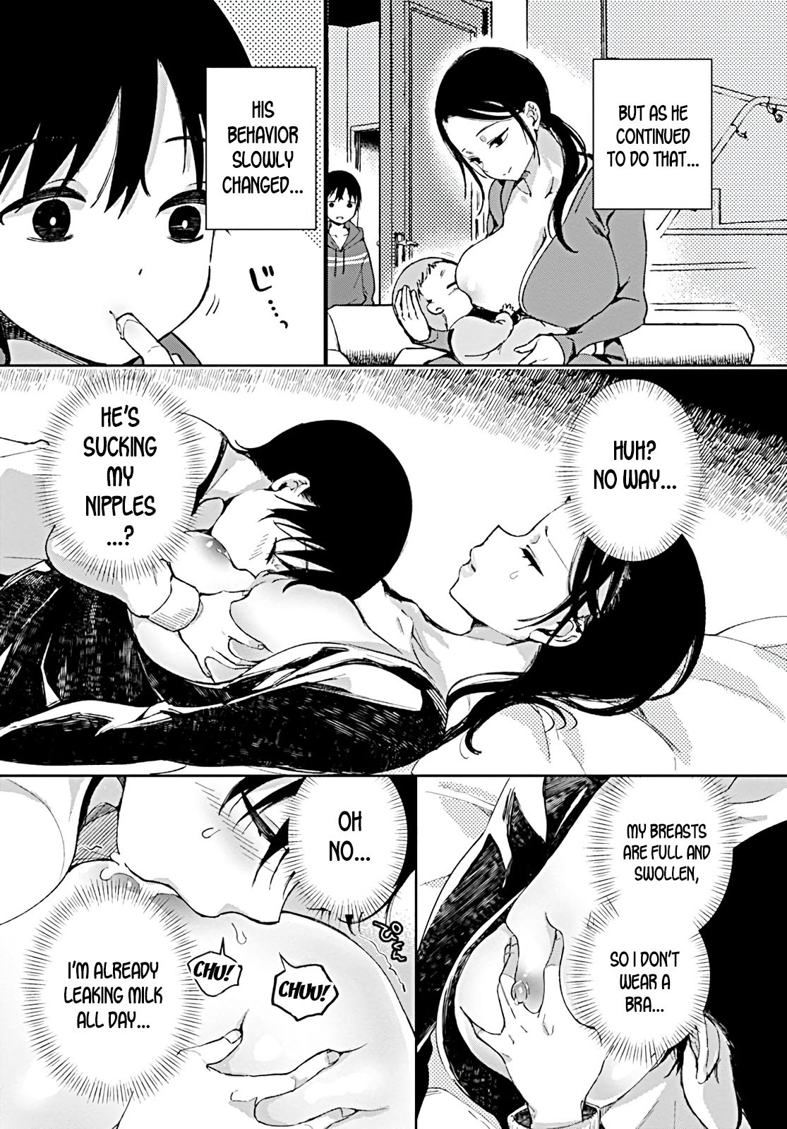 Pouring Love And Breast Milk Into The Shota Who Craves His Mother’s Big Breasts [Achumuchi] 1 . Pouring Love And Breast Milk Into The Shota Who Craves His Mother’s Big Breasts - Chapter 1 [Achumuchi] – page 3