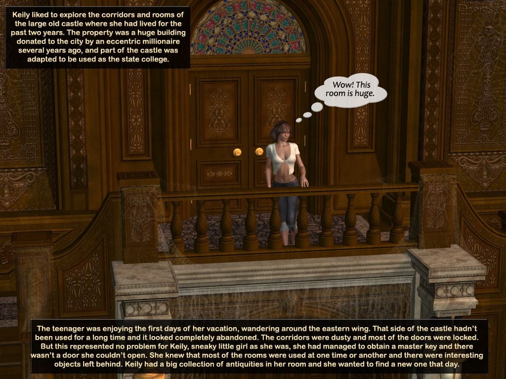 Keily’s Plant [3DMonsterStories] 1 . Keily's Plant  - Chapter 1 [3DMonsterStories] – page 2
