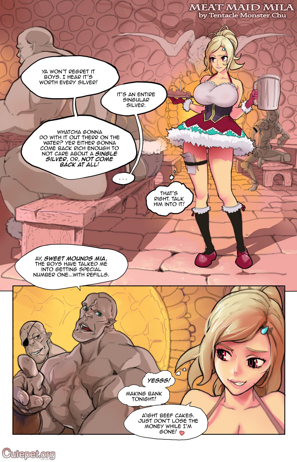 Meat Maid Mila [CutePet] 1 . Meat Maid Mila  - Chapter 1 [CutePet] – page 1