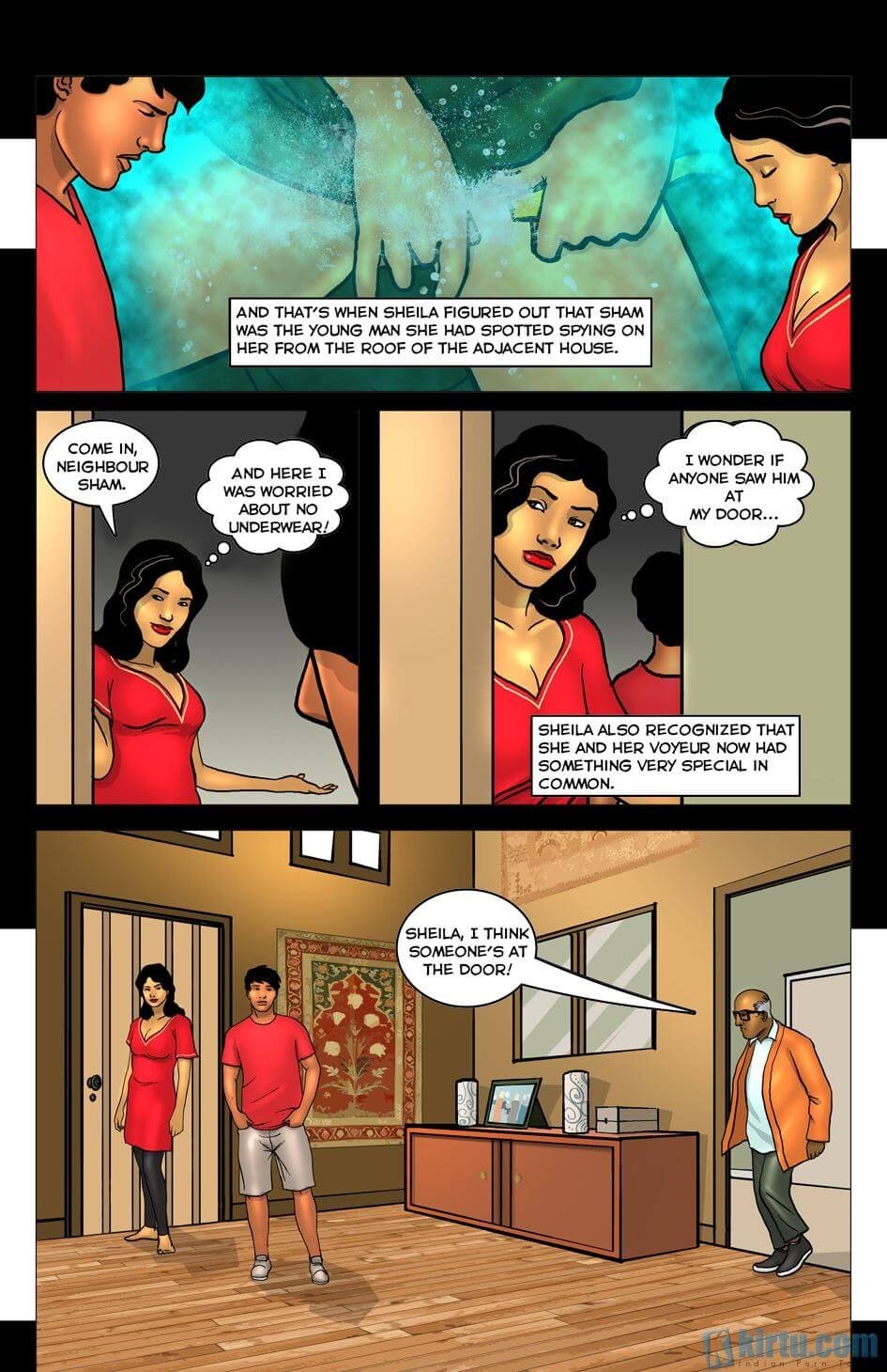 Rooftops [Kirtu] 2 . Rooftops - Showing his Seed in her Garden of Eden - Chapter 2 [Kirtu] – page 4