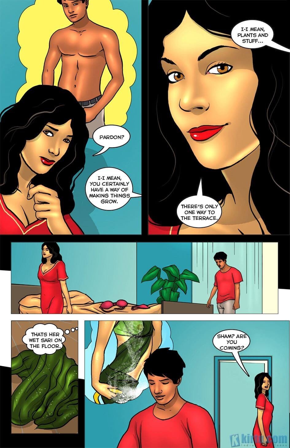 Rooftops [Kirtu] 2 . Rooftops - Showing his Seed in her Garden of Eden - Chapter 2 [Kirtu] – page 8