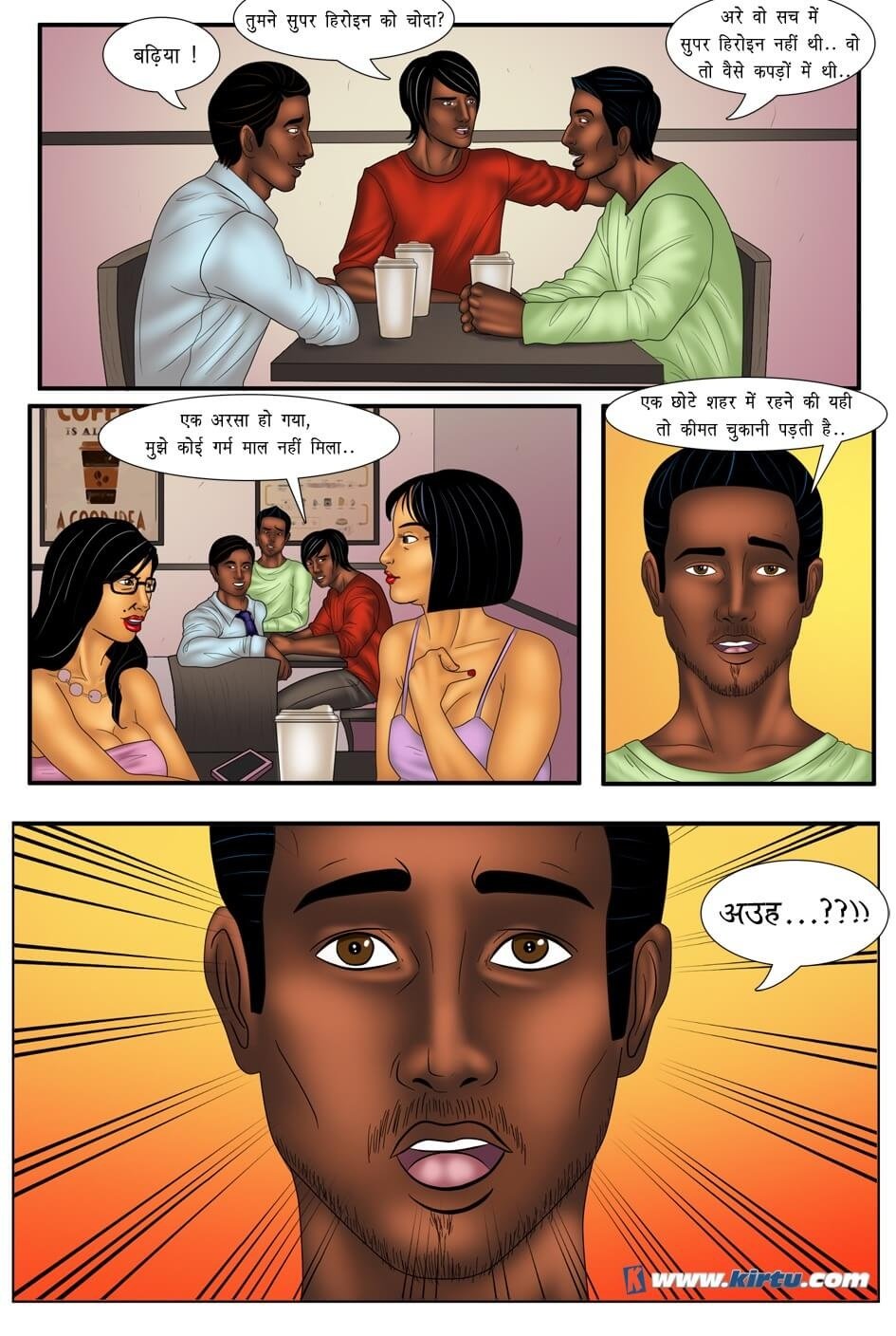 Savita Bhabhi Bollywood Dreams [Kirtu] 3.5 . Savita Bhabhi Bollywood Dreams - Chapter 3 - Hindi [Kirtu] – page 28