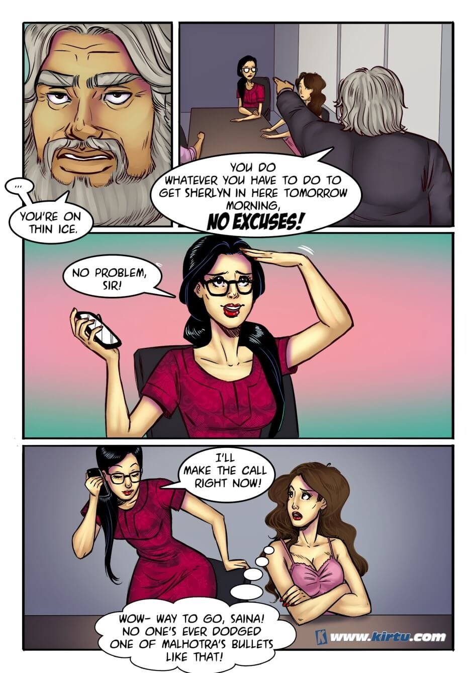 Sherlyn [Kirtu] 3 . Sherlyn - Piecing Together Exactly What Happened Last Night - Chapter 3 [Kirtu] – page 10