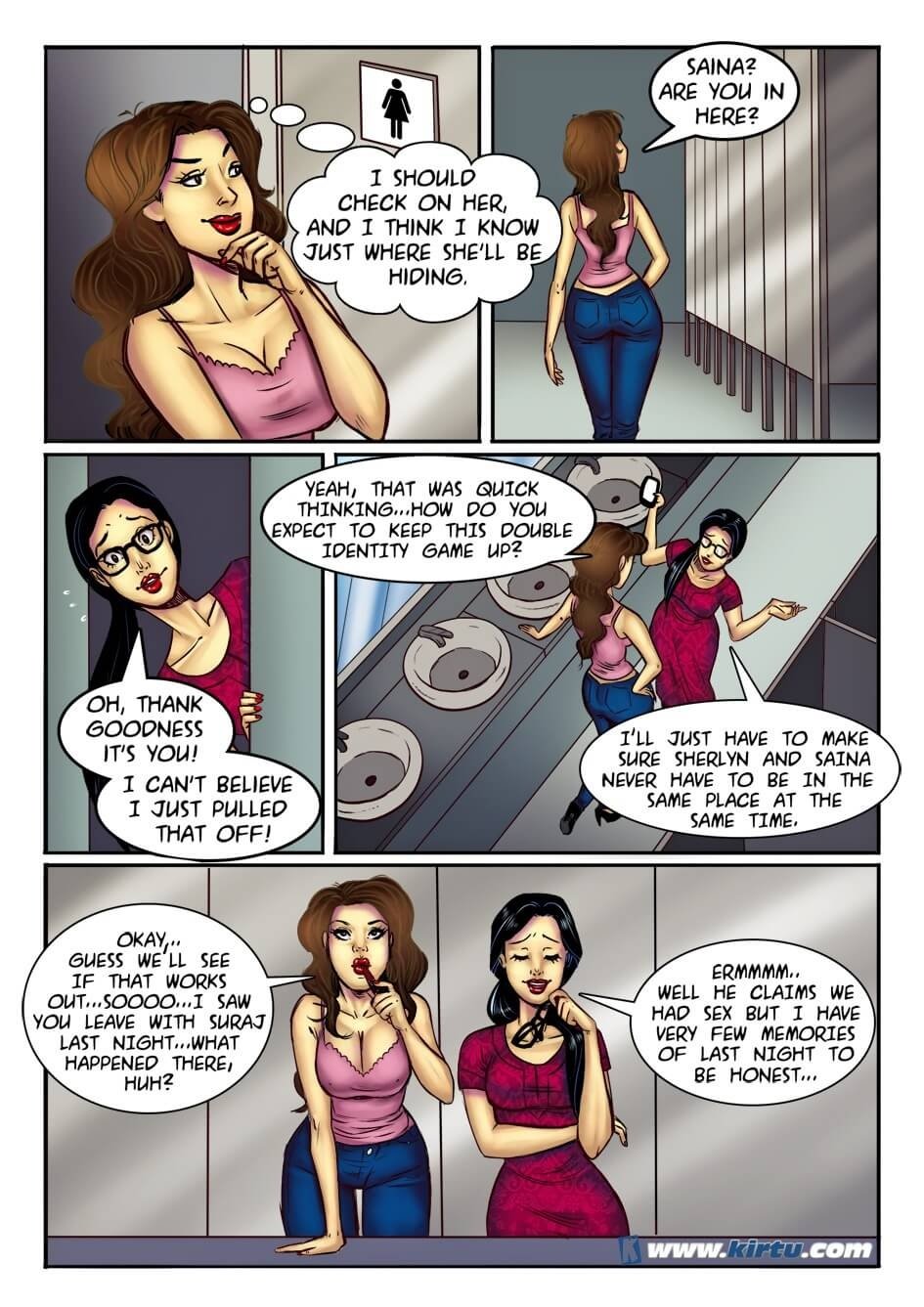 Sherlyn [Kirtu] 3 . Sherlyn - Piecing Together Exactly What Happened Last Night - Chapter 3 [Kirtu] – page 16