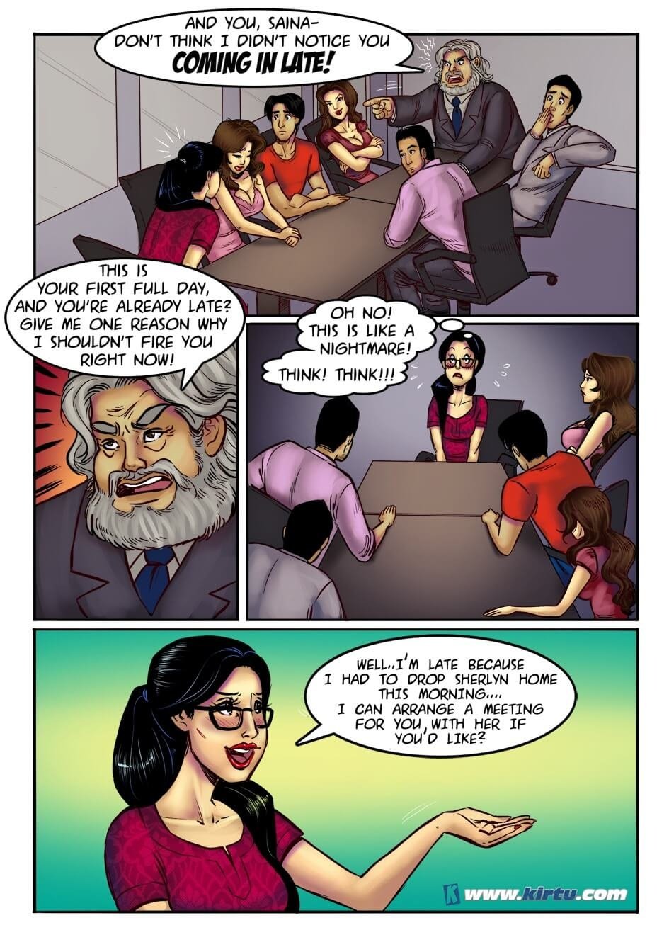 Sherlyn [Kirtu] 3 . Sherlyn - Piecing Together Exactly What Happened Last Night - Chapter 3 [Kirtu] – page 9