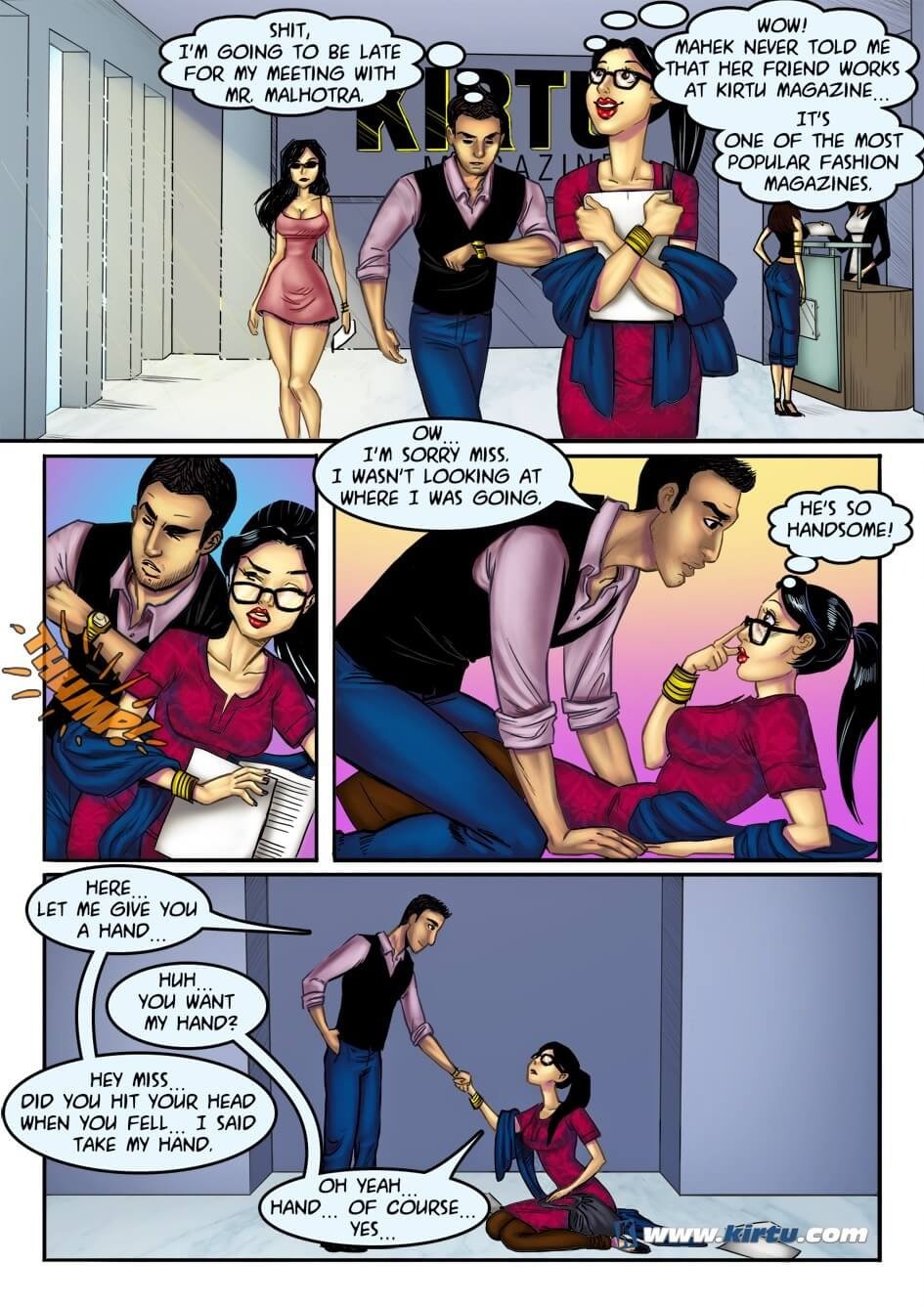 Sherlyn [Kirtu] 1 . Sherlyn - Young Innocent and About to Become a Model - Chapter 1 [Kirtu] – page 12