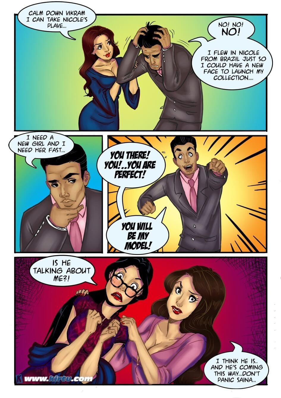 Sherlyn [Kirtu] 2 . Sherlyn - One wild night becomes a confusing morning! - Chapter 2 [Kirtu] – page 10