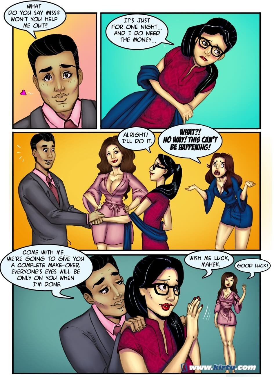 Sherlyn [Kirtu] 2 . Sherlyn - One wild night becomes a confusing morning! - Chapter 2 [Kirtu] – page 12