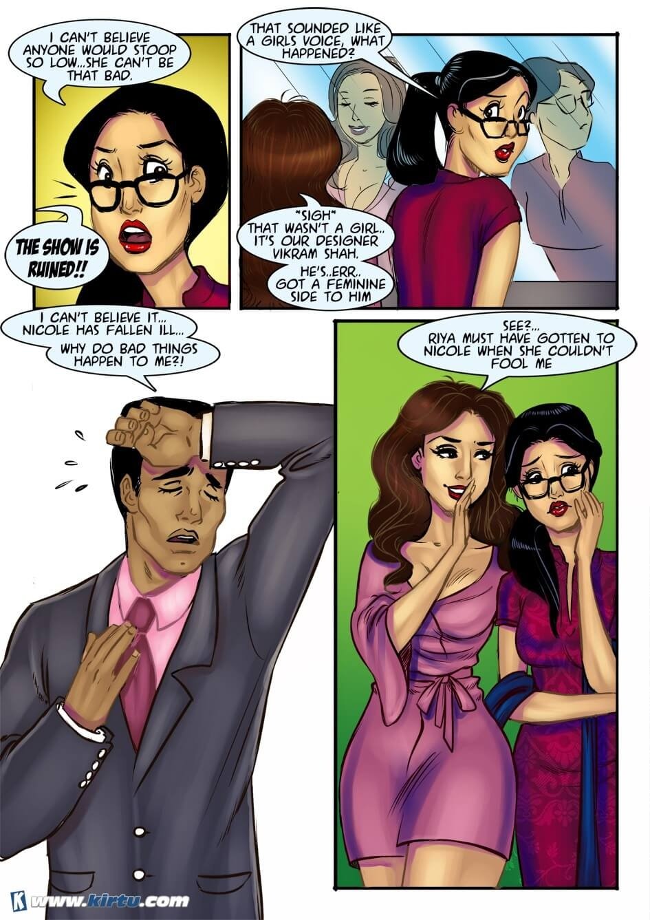 Sherlyn [Kirtu] 2 . Sherlyn - One wild night becomes a confusing morning! - Chapter 2 [Kirtu] – page 9