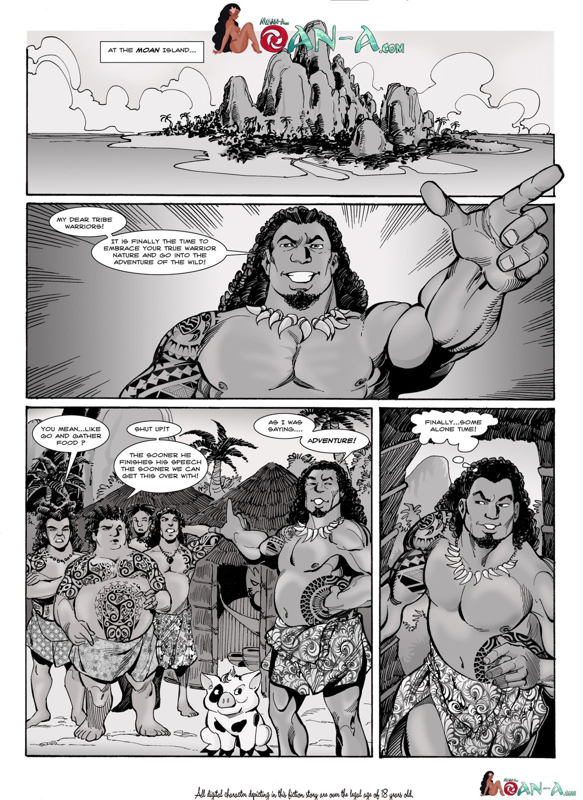 Call (Moana) [Moan-a] 1 . Call - Chapter 1 (Moana) [Moan-a] – page 1