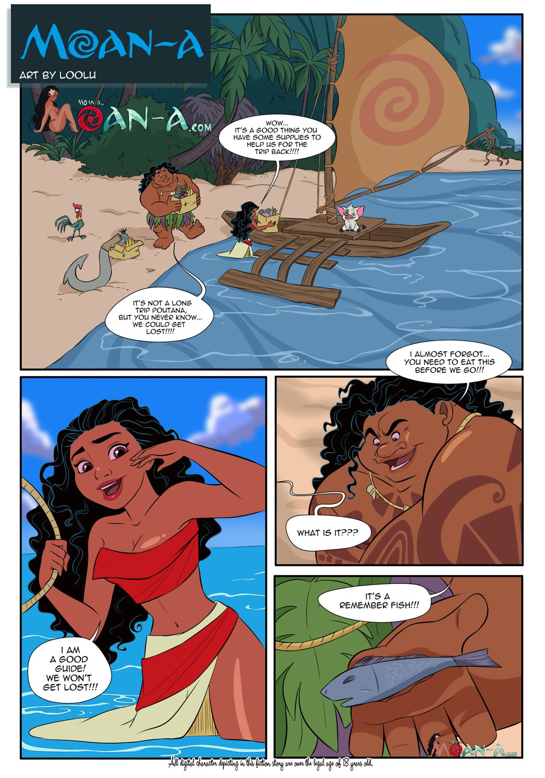 Let A Moan (Moana) [Moan-a] 2 . Let A Moan - Chapter 2 (Moana) [Moan-a] – page 1