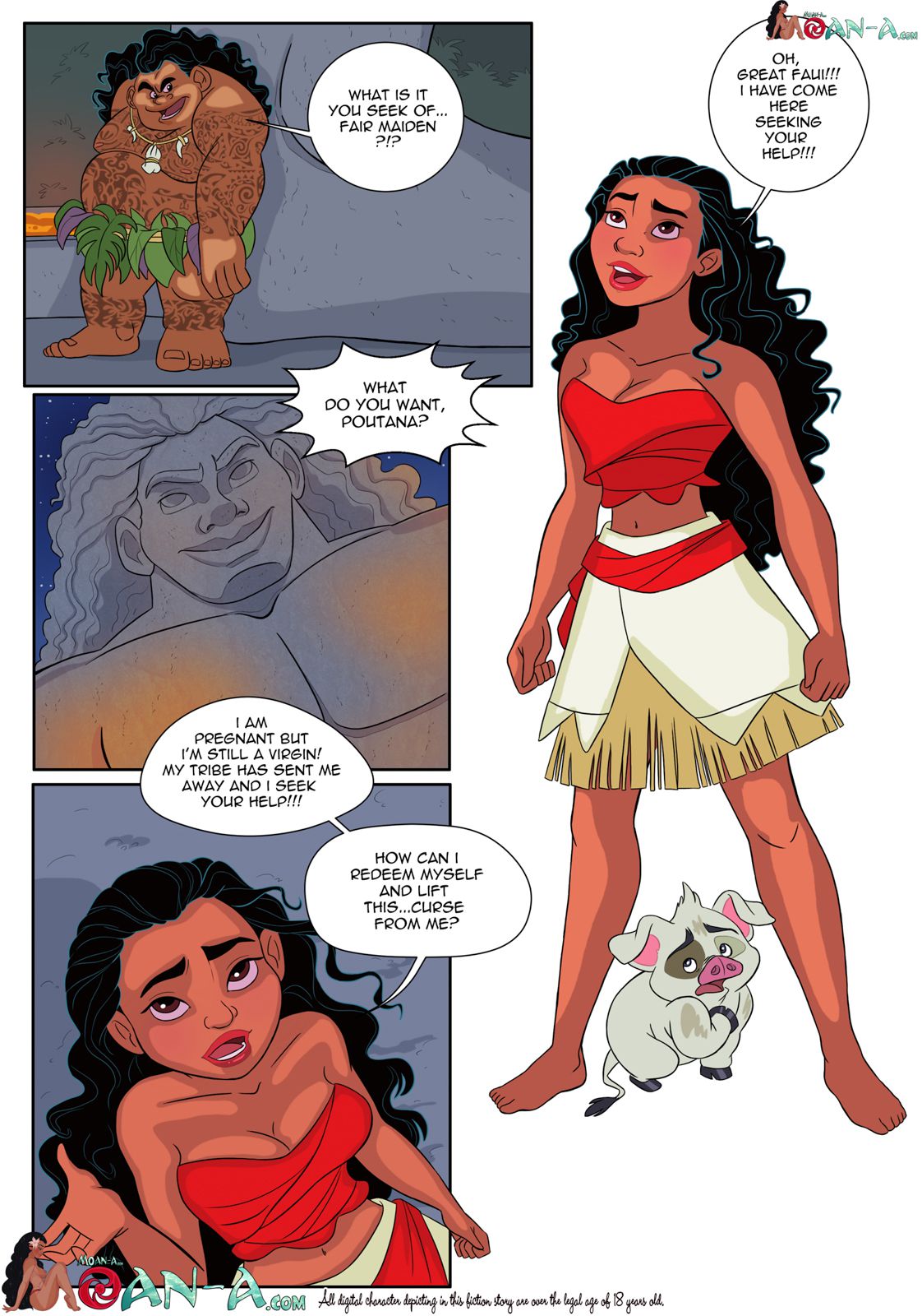 Let A Moan (Moana) [Moan-a] 1 . Let A Moan  - Chapter 1 (Moana) [Moan-a] – page 4