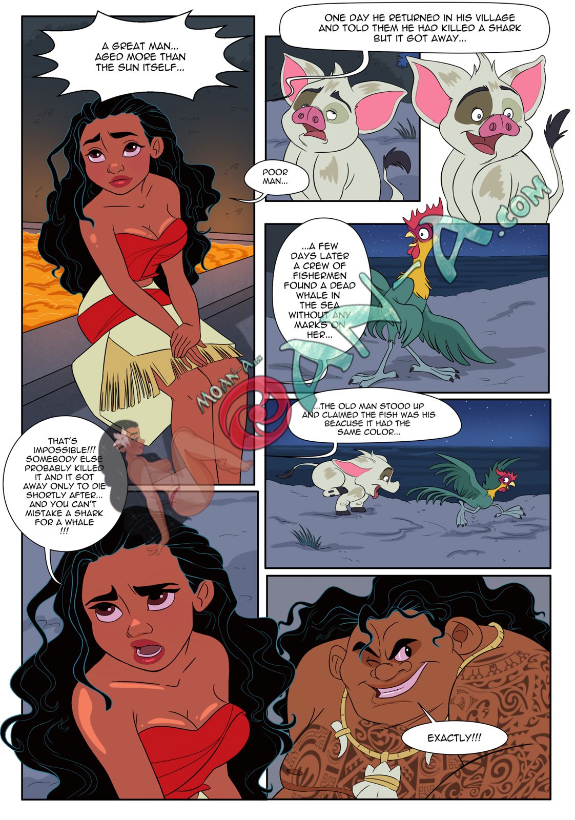 Let A Moan (Moana) [Moan-a] 1 . Let A Moan  - Chapter 1 (Moana) [Moan-a] – page 5