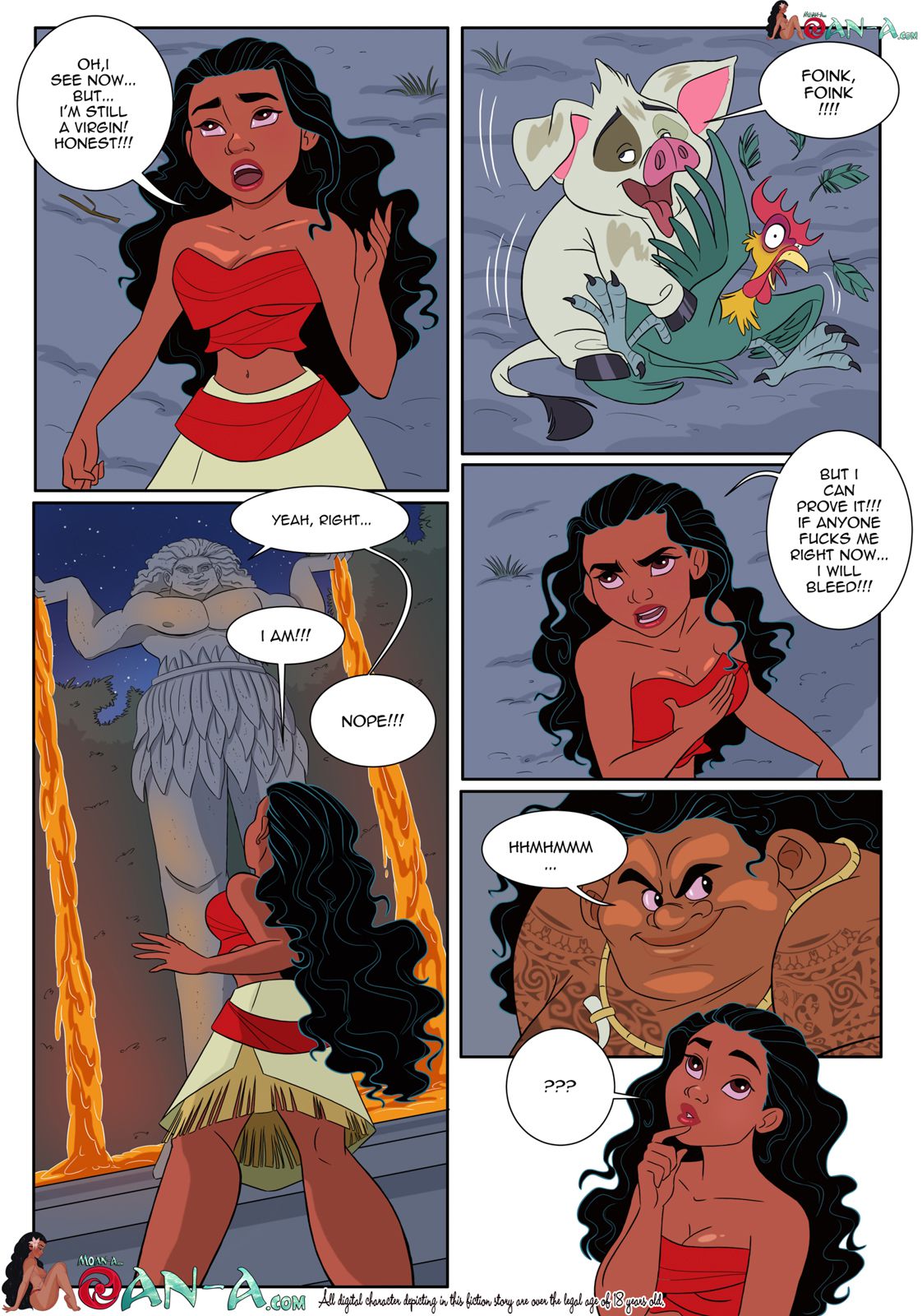 Let A Moan (Moana) [Moan-a] 1 . Let A Moan  - Chapter 1 (Moana) [Moan-a] – page 6
