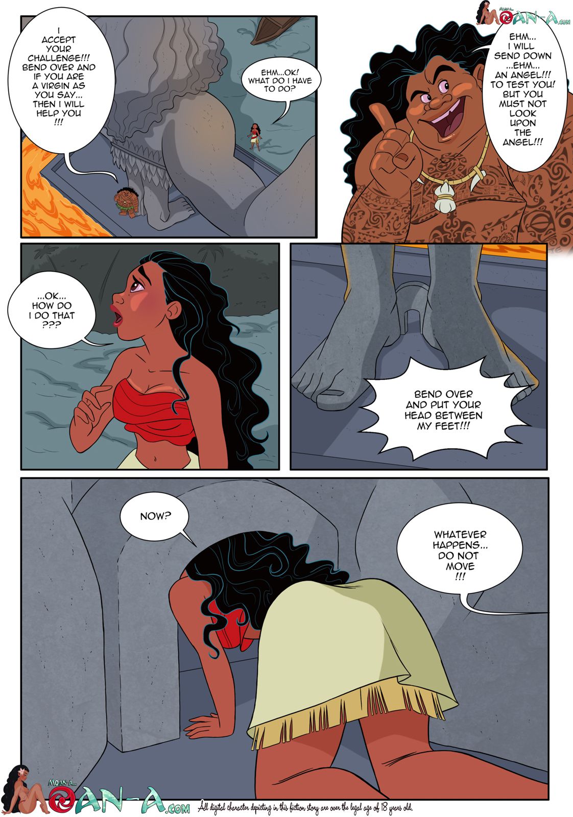 Let A Moan (Moana) [Moan-a] 1 . Let A Moan  - Chapter 1 (Moana) [Moan-a] – page 7