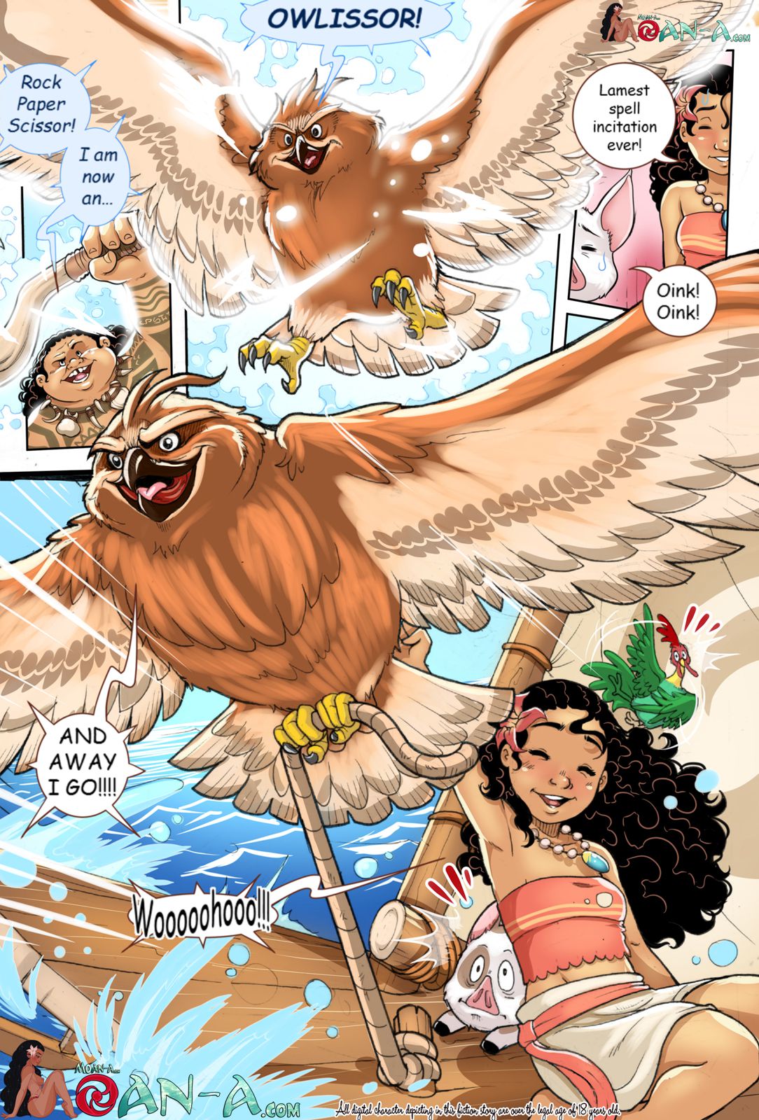 Lost (Moana) [Moan-a] 2 . Lost - Chapter 2 (Moana) [Moan-a] – page 3