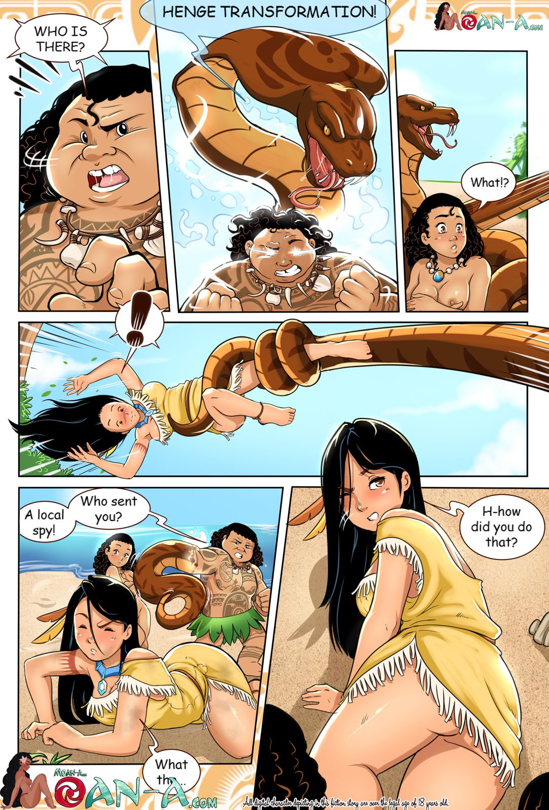 Lost (Moana) [Moan-a] 2 . Lost - Chapter 2 (Moana) [Moan-a] – page 6