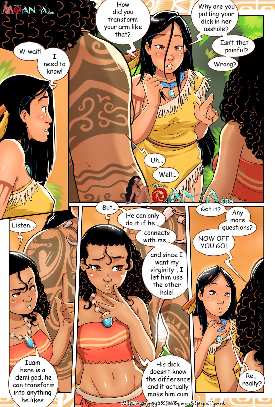 Lost (Moana) [Moan-a] 2 . Lost - Chapter 2 (Moana) [Moan-a] – page 8