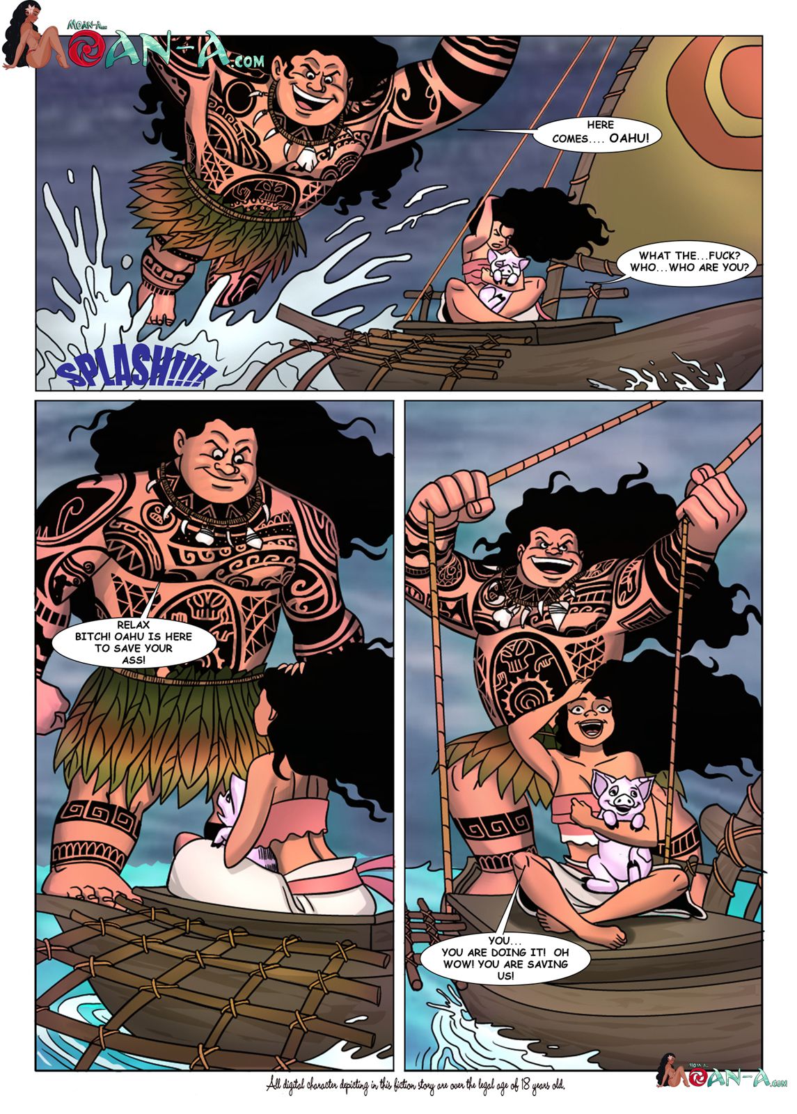 Bad (Moana) [Moan-a] 1 . Bad - Chapter 1 (Moana) [Moan-a] – page 2