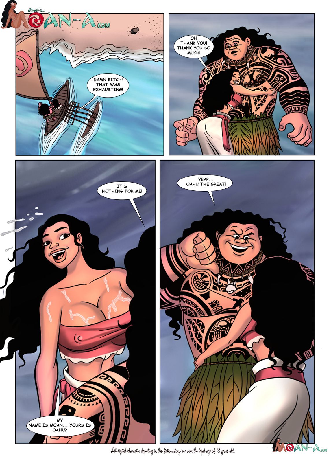 Bad (Moana) [Moan-a] 1 . Bad - Chapter 1 (Moana) [Moan-a] – page 3
