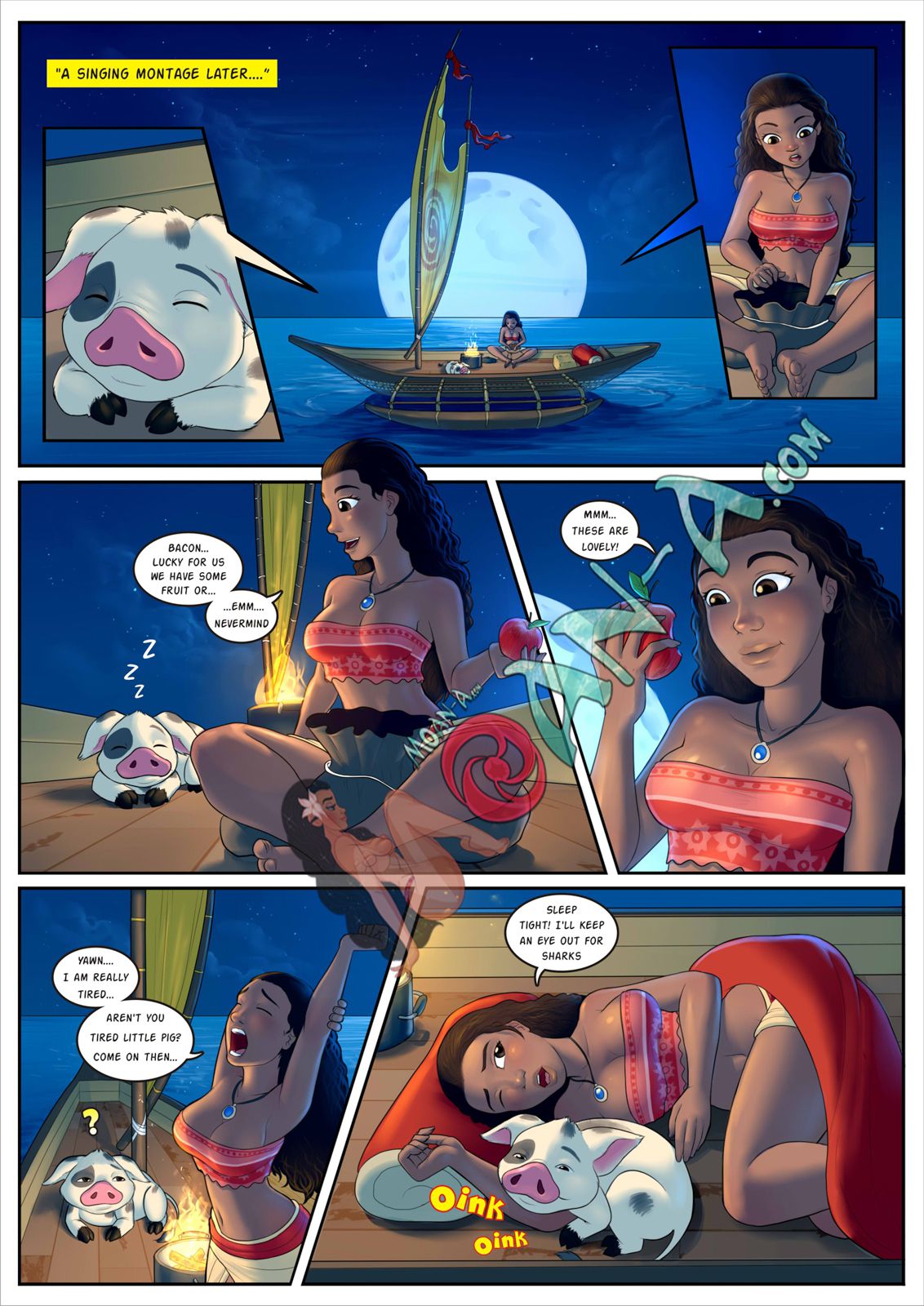 Moan Island (Moana) [Moan-a] 2 . Moan Island - Chapter 2 (Moana) [Moan-a] – page 2