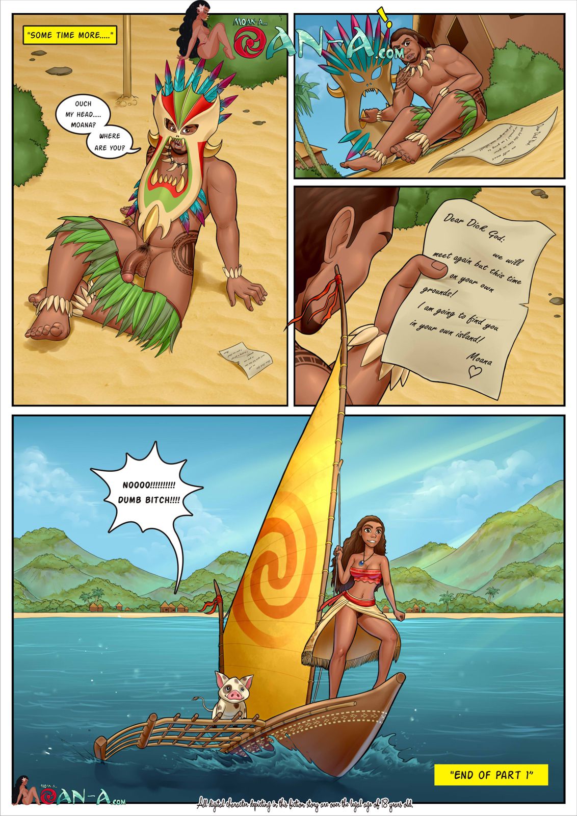 Moan Island (Moana) [Moan-a] 1 . Moan Island - Chapter 1 (Moana) [Moan-a] – page 13