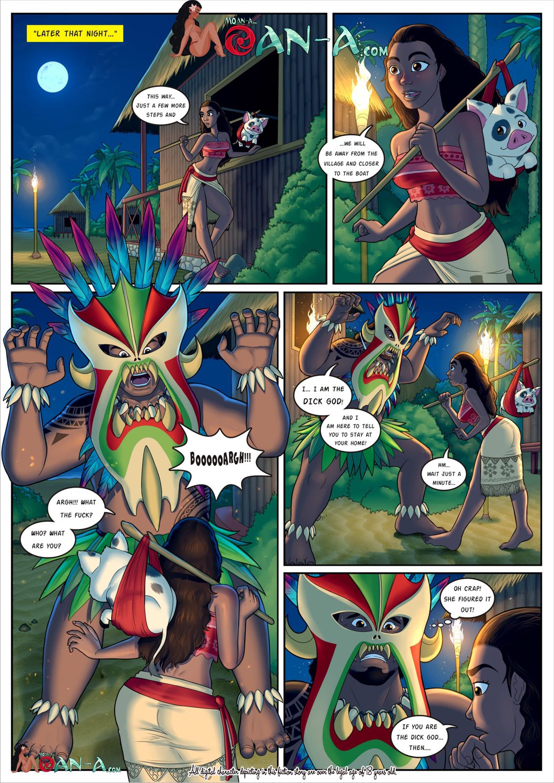 Moan Island (Moana) [Moan-a] 1 . Moan Island - Chapter 1 (Moana) [Moan-a] – page 6
