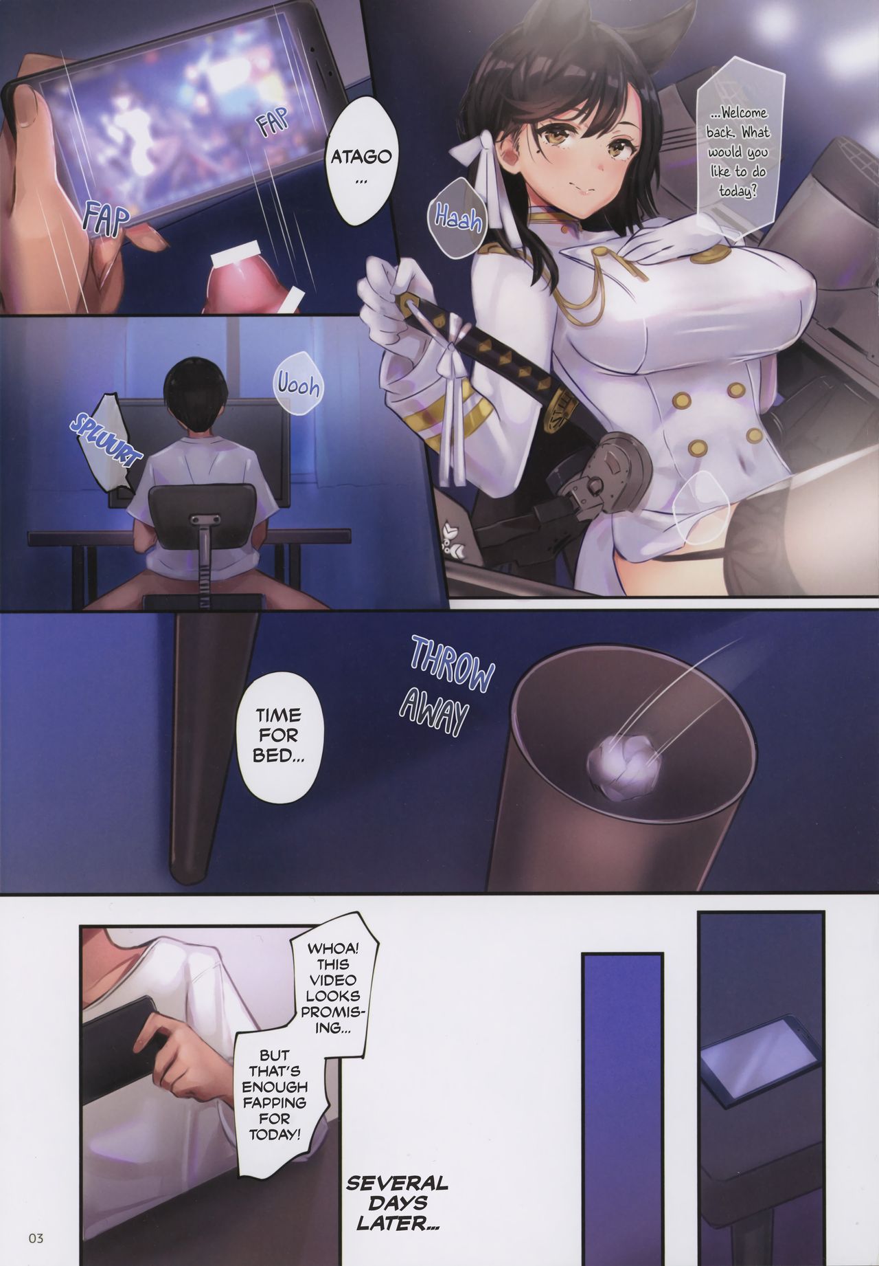 Junai NTR (Azur Lane) [Mappa Ninatta] 1 . Junai NTR - Chapter 1 (Azur Lane) [Mappa Ninatta] – page 2