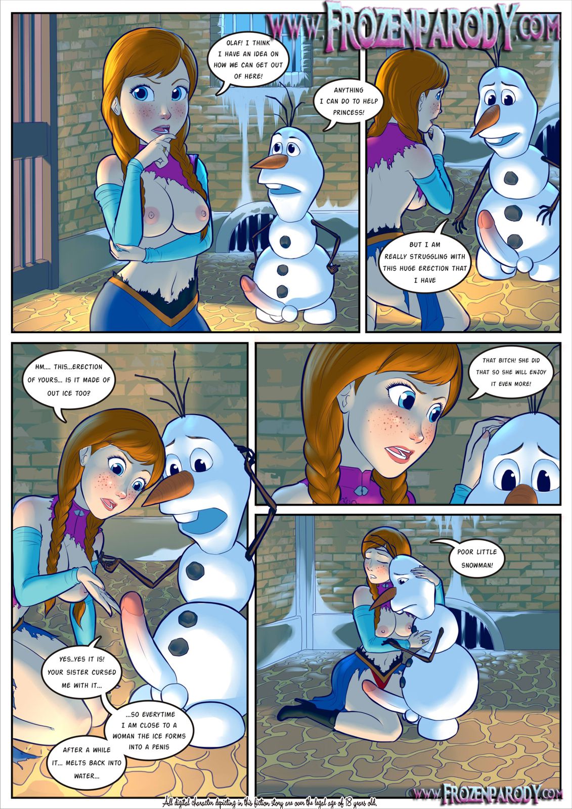 For The Kingdom (Frozen) [FrozenParody] 3 . For The Kingdom - Chapter 3 (Frozen) [FrozenParody] – page 1