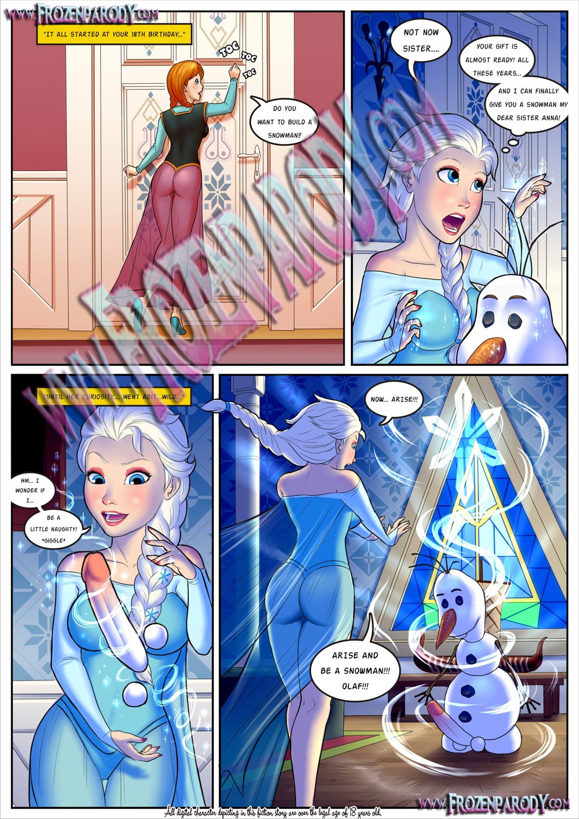 For The Kingdom (Frozen) [FrozenParody] 3 . For The Kingdom - Chapter 3 (Frozen) [FrozenParody] – page 3
