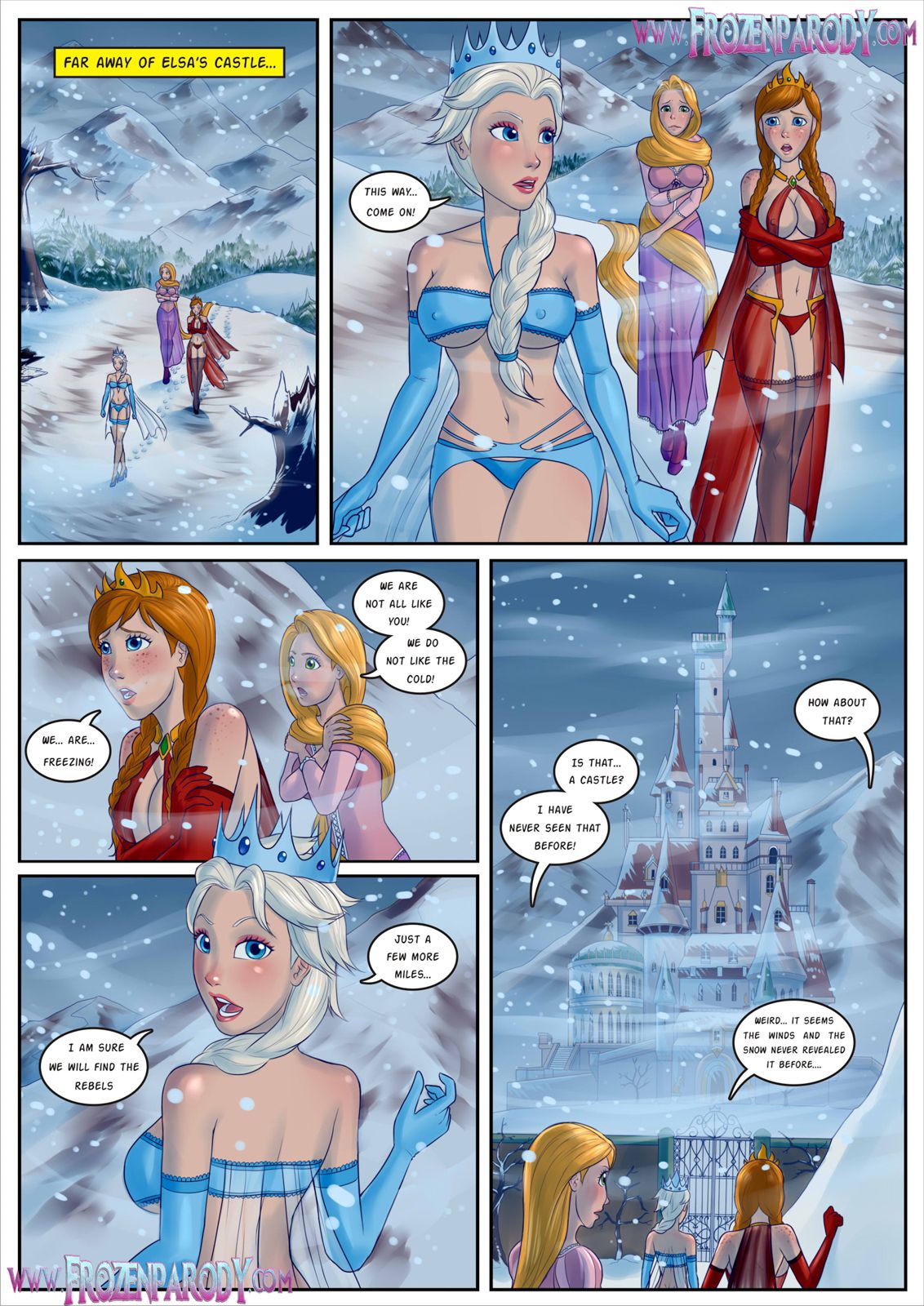 For The Kingdom (Frozen) [FrozenParody] 6 . For The Kingdom - Chapter 6 (Frozen) [FrozenParody] – page 1