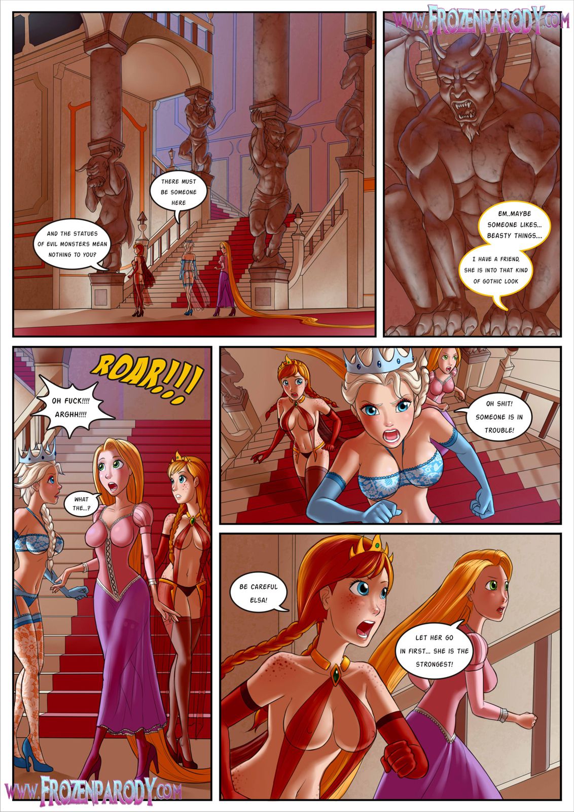 For The Kingdom (Frozen) [FrozenParody] 6 . For The Kingdom - Chapter 6 (Frozen) [FrozenParody] – page 3
