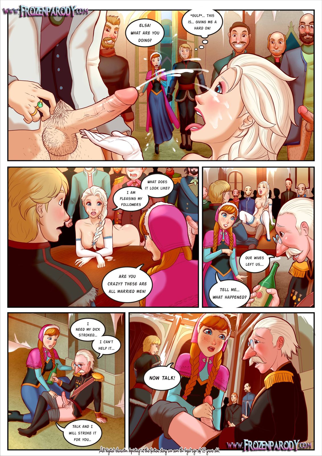 For The Kingdom (Frozen) [FrozenParody] 1 . For The Kingdom - Chapter 1 (Frozen) [FrozenParody] – page 4