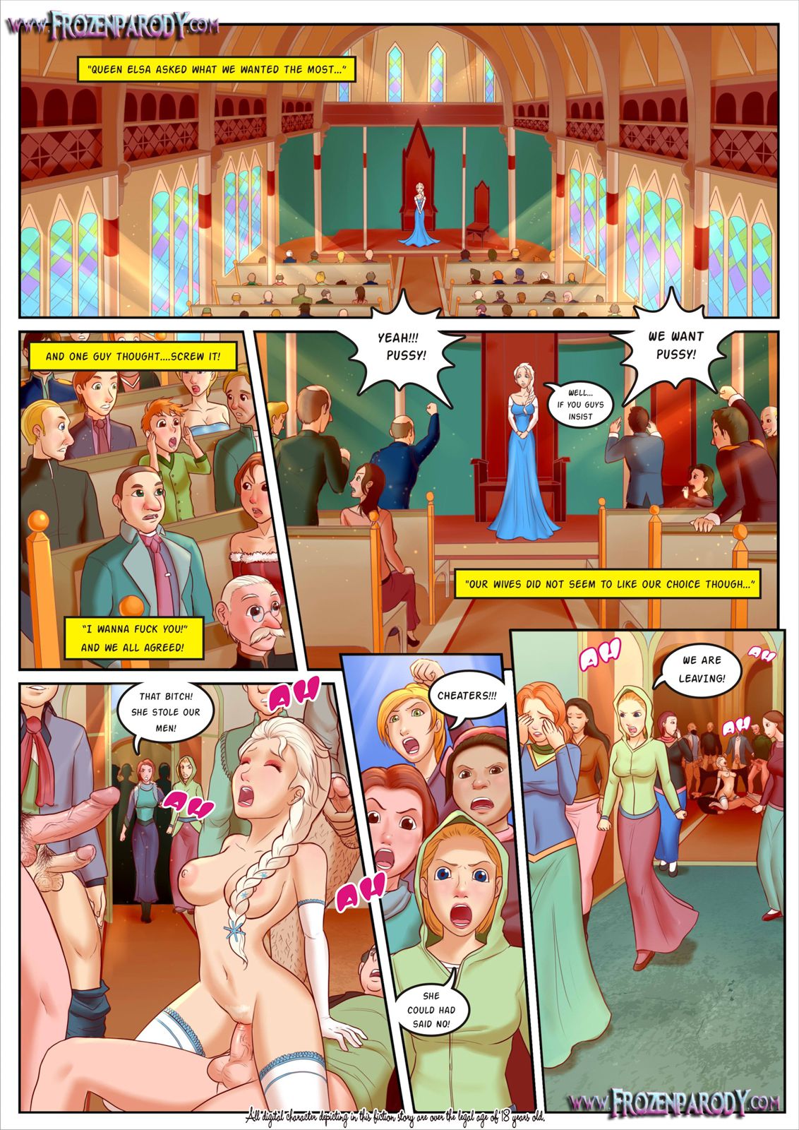 For The Kingdom (Frozen) [FrozenParody] 1 . For The Kingdom - Chapter 1 (Frozen) [FrozenParody] – page 5