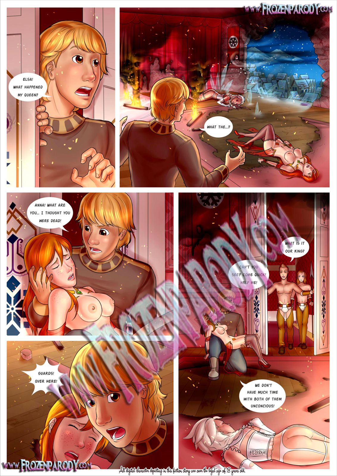 For The Kingdom (Frozen) [FrozenParody] 4 . For The Kingdom - Chapter 4 (Frozen) [FrozenParody] – page 6