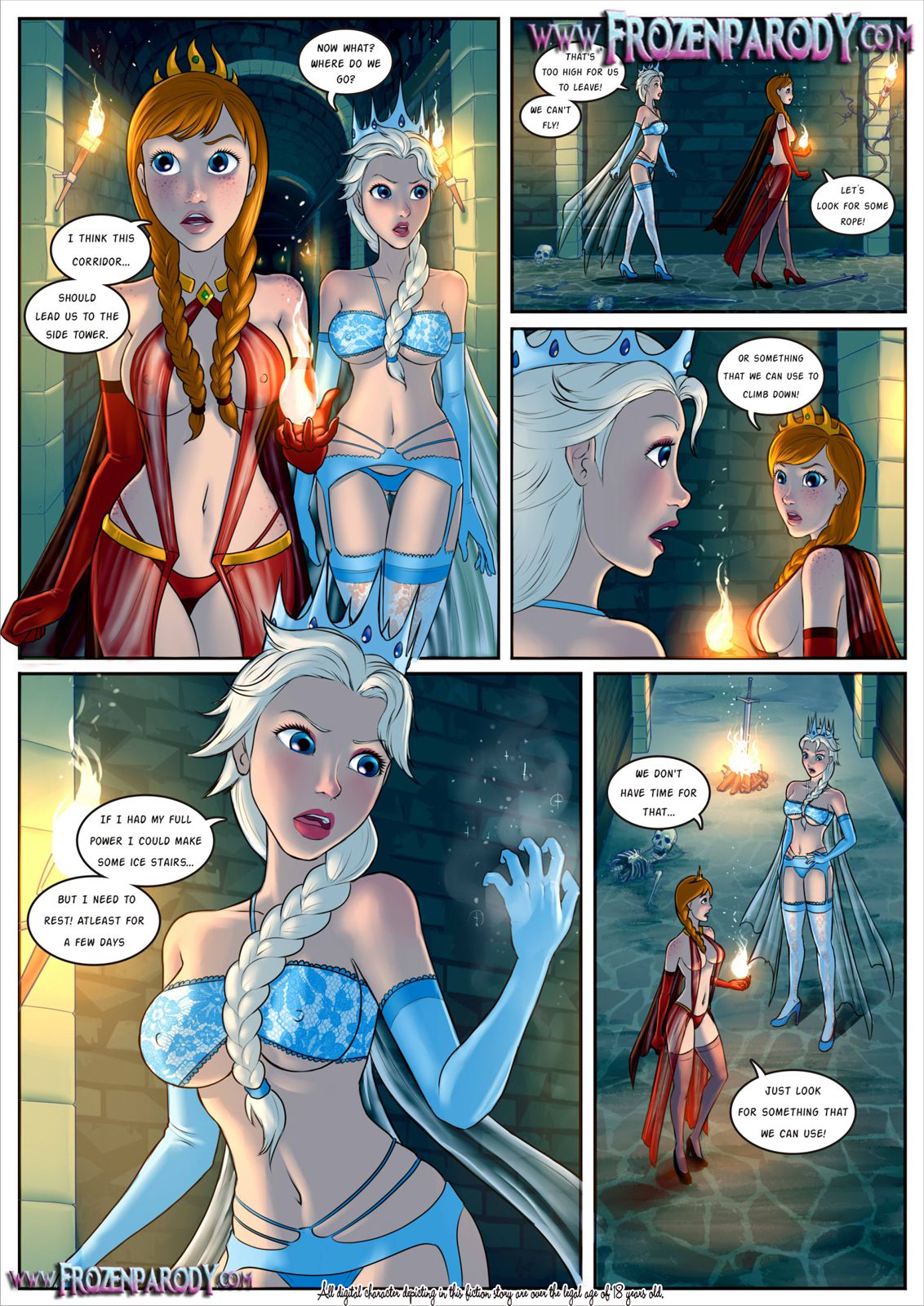 For The Kingdom (Frozen) [FrozenParody] 5 . For The Kingdom - Chapter 5 (Frozen) [FrozenParody] – page 1