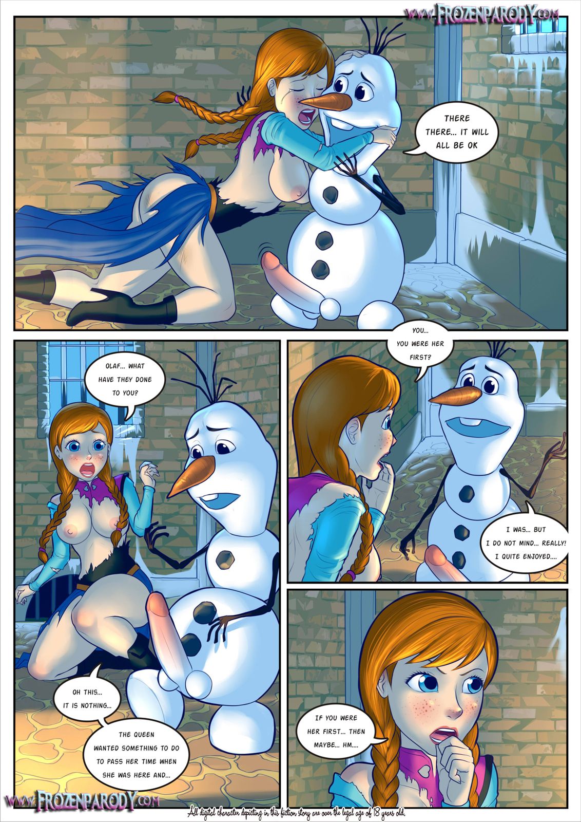 For The Kingdom (Frozen) [FrozenParody] 2 . For The Kingdom - Chapter 2 (Frozen) [FrozenParody] – page 3