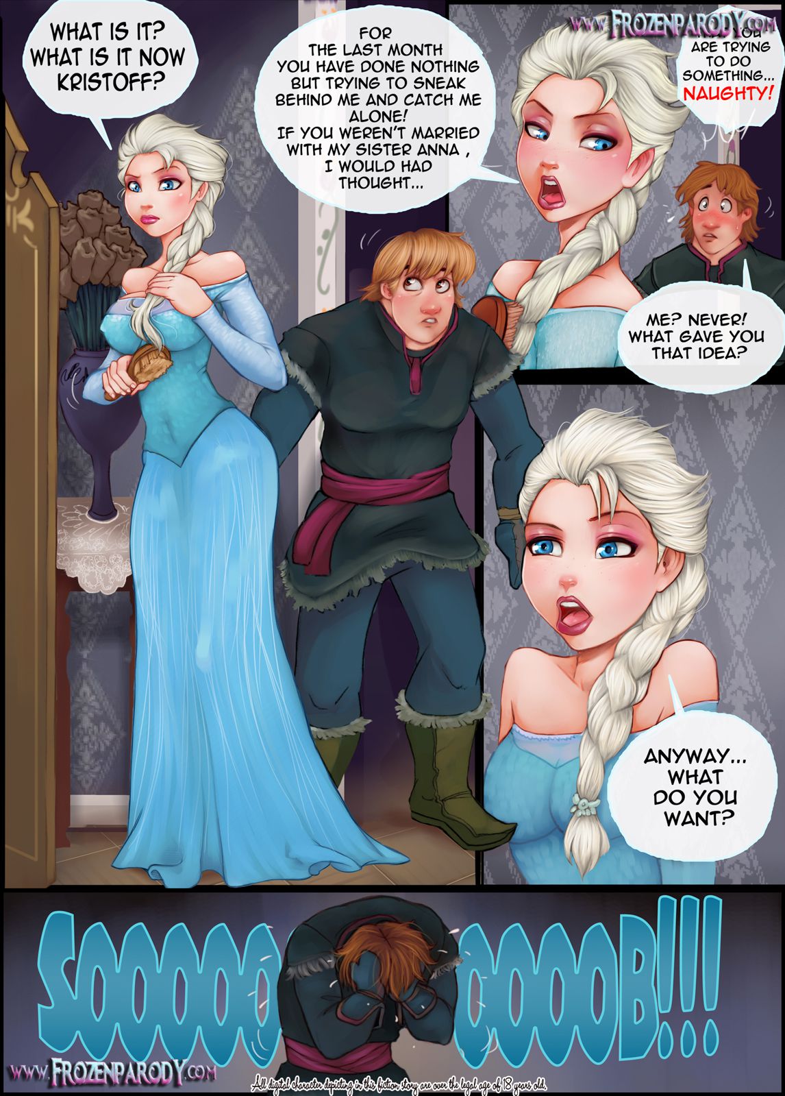 Unfrozen (Frozen) [FrozenParody] 1 . Unfrozen - Chapter 1 (Frozen) [FrozenParody] – page 2